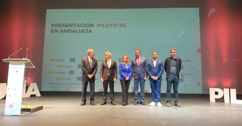 Presentación del proyecto “Piloto 5G" en Sevilla