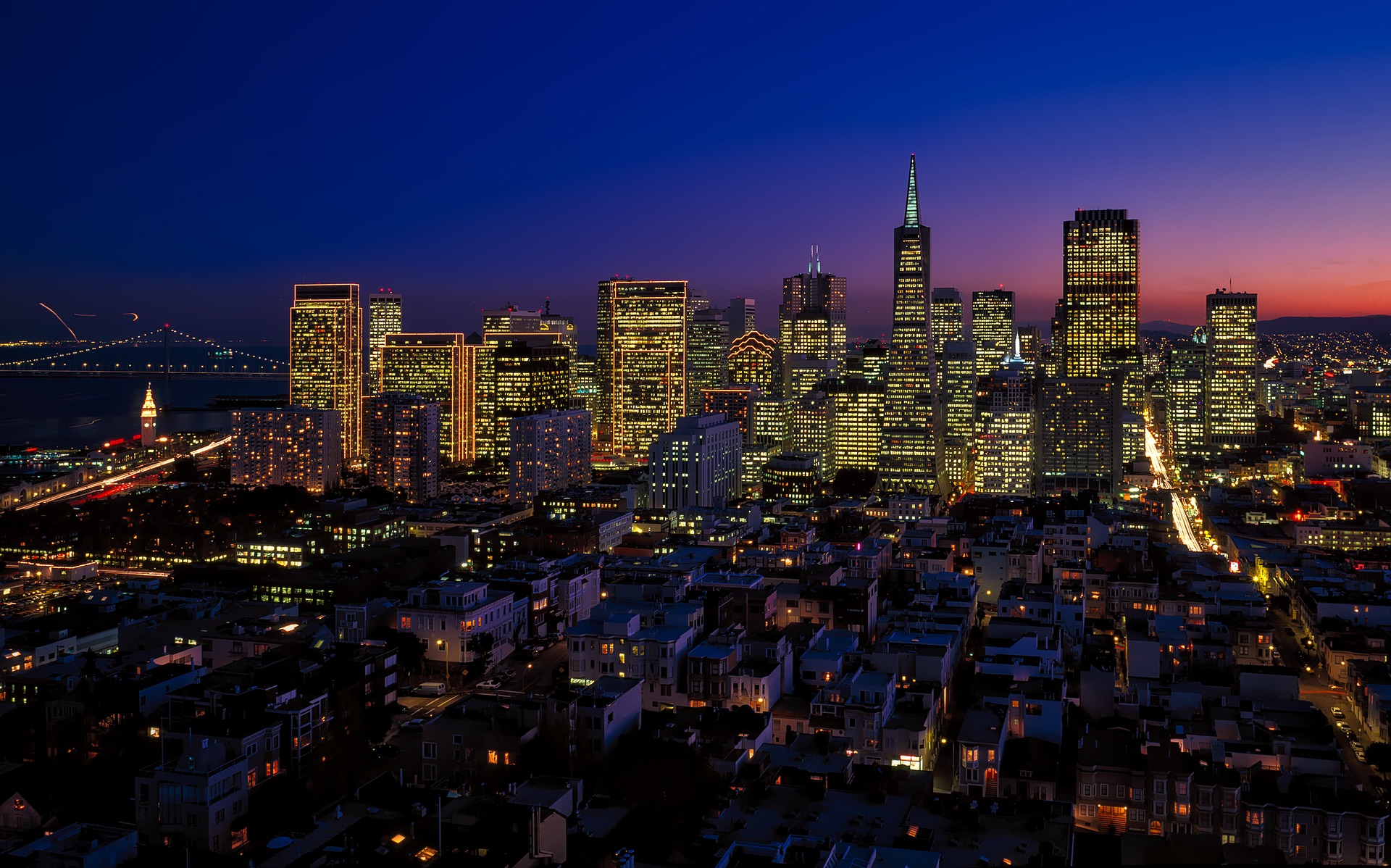 San Francisco de noche