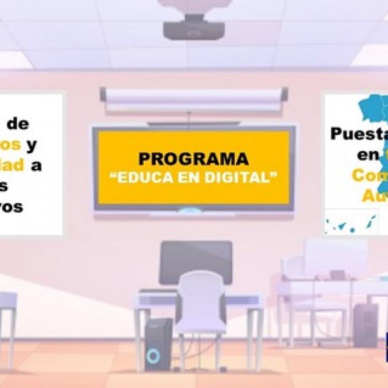 El Gobierno completa la extensión del programa Educa en Digital a todas las Comunidades Autónomas