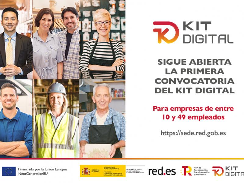 Sigue abierta la primera convocatoria de Kit Digital